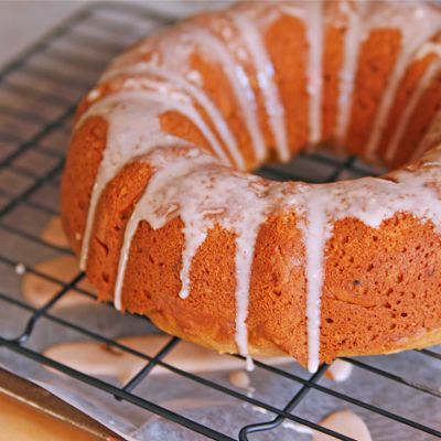 کیک کدو حلوایی ساده