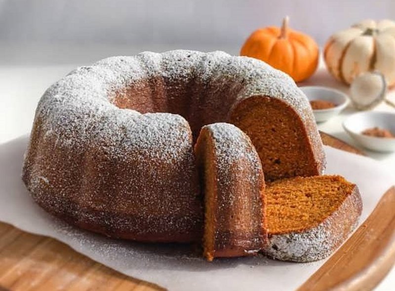 کیک کدو حلوایی و هویج