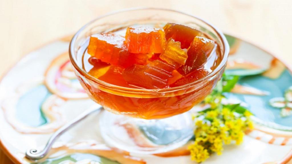 مربای کدو حلوایی بدون آهک