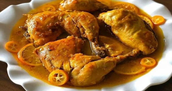 طرز تهیه مرغ با سس پرتقال در فر