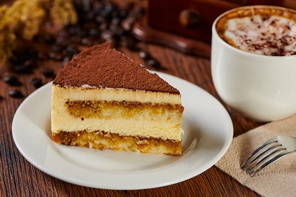 کیک کاپوچینو بدون فر