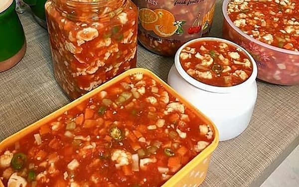 طرز تهیه ترشی مکزیکی با قارچ