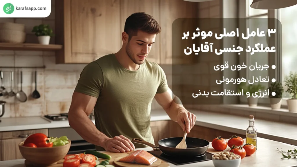 عوامل موثر بر تقویت جنسی مردان