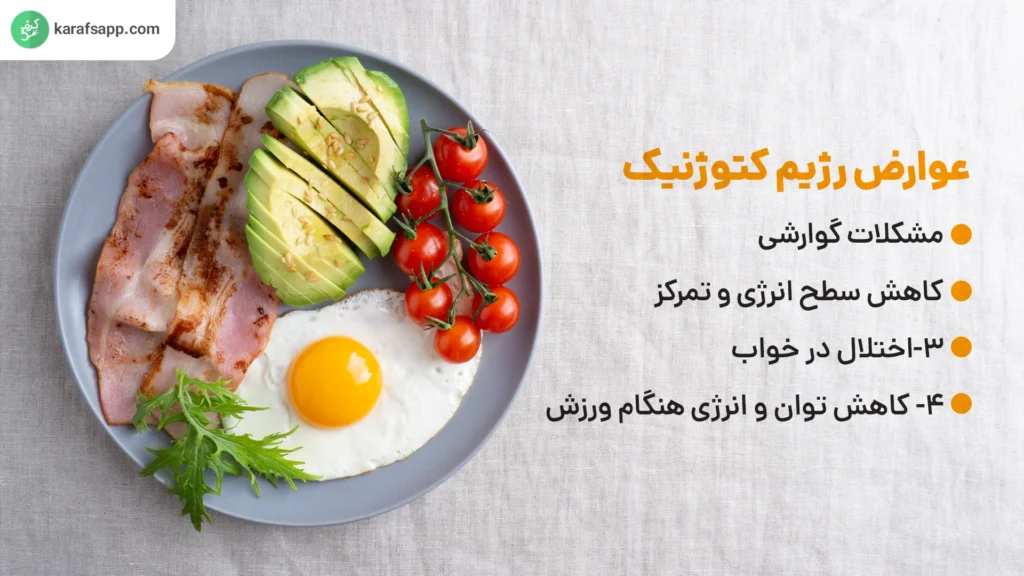 عوارض رژیم کتوژنیک