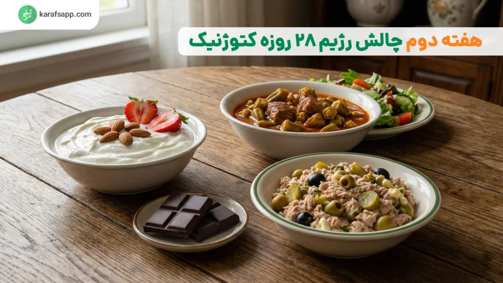  رژیم کتوژنیک 28 روزه
