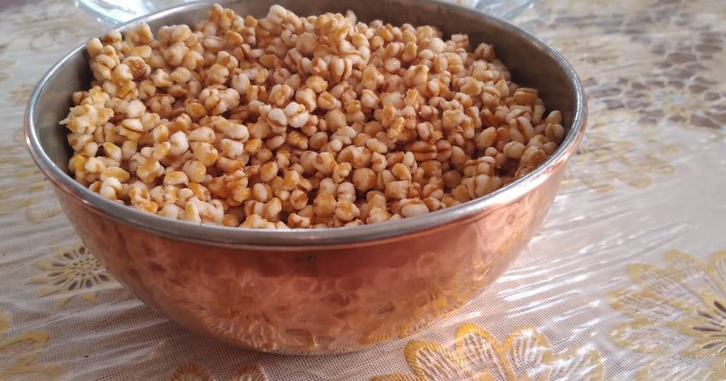 طرز تهیه گندم برشته پفکی