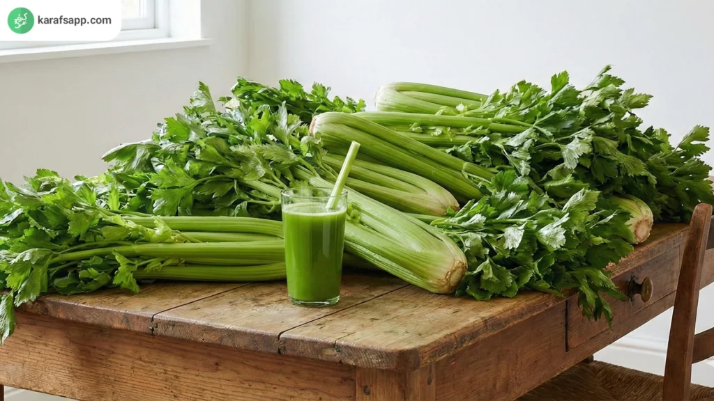 تهیه آب کرفس